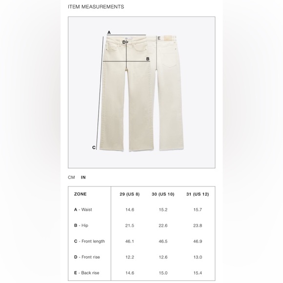 ZARA Z1975 MID WAIST RIPPED CUT OUT STRAIGHT LEG JEANS - Picture 5 of 5